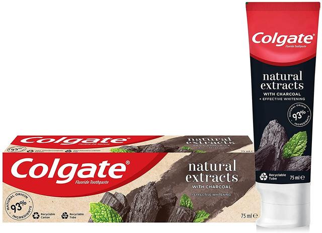 Colgate Natural Extracts Activated Charcoal Toothpaste 75ml