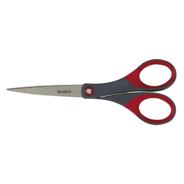 3M - Scotch Precision Scissor 7" - Grey & Red