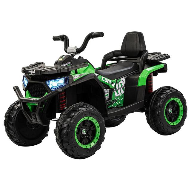 Amsham - ATV Quad Baby Love Ride On Bike - Green - 12V