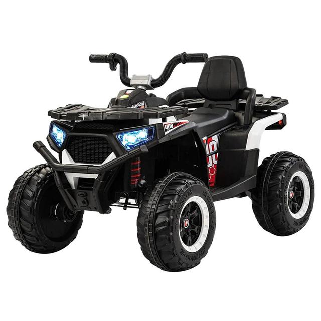 Amsham - ATV Quad Baby Love Ride On Bike - White - 12V