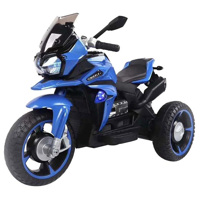 Amsham - Kids Rideon Electric Trike Motorcycle - Blue - 12V