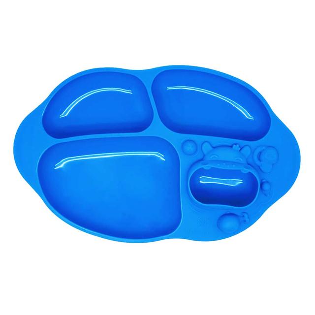 Marcus & Marcus - Silicone Yummy Dips Suction Divided Plate- Lucas