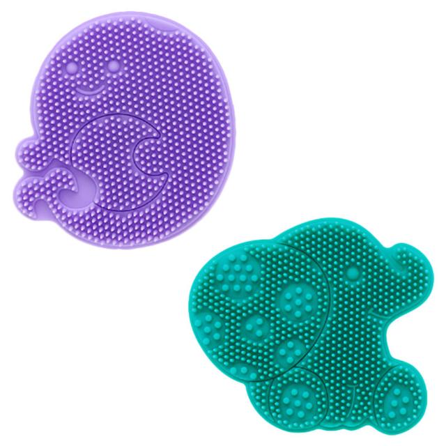 Marcus & Marcus - Baby Silicone Bath And Massage Brush - Set of 2