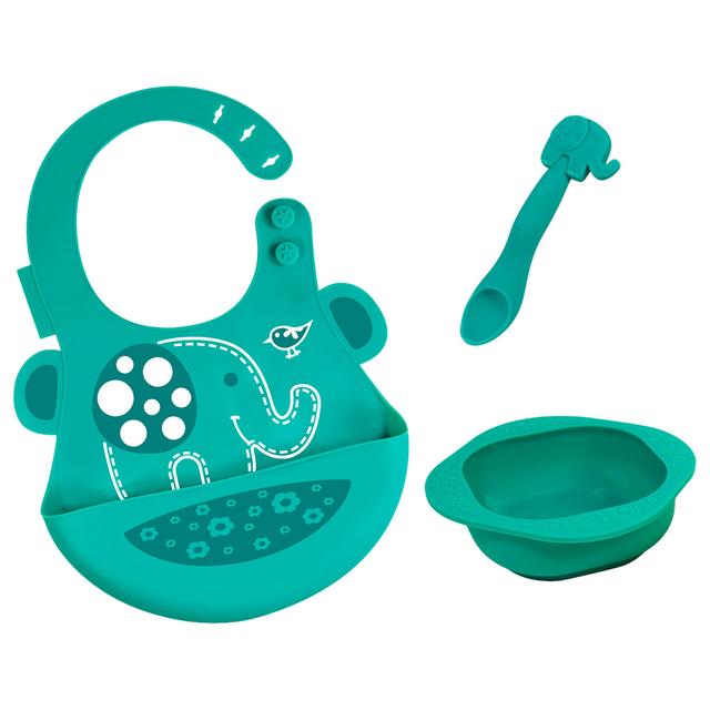 Marcus & Marcus - Silicone Baby Feeding Gift Set - Ollie