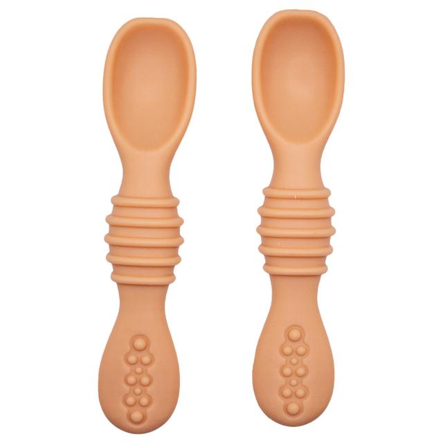 Babies Basic - Pre Feeding Spoon Set - Blush Brown