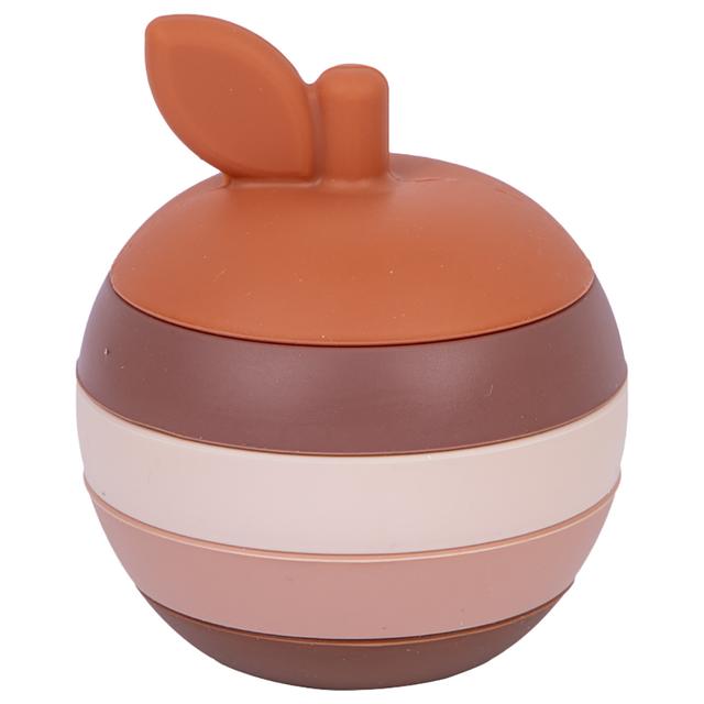 Babies Basic - Silicone Stacking Toy - Apple