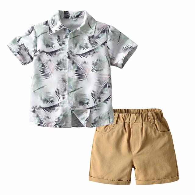 Sugar Rush - Tropical Short Sleeves Shirt & Shorts - 2pc-Set