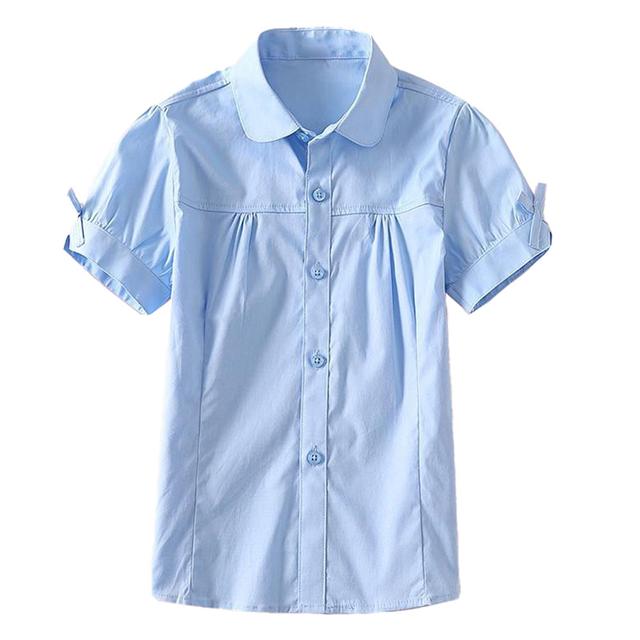 Sugar Rush - Solid Regular Short Sleeves Shirt - Blue