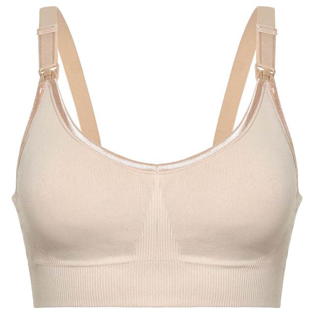 Blooming Blossom - Wire Free Nursing Bra - Beige