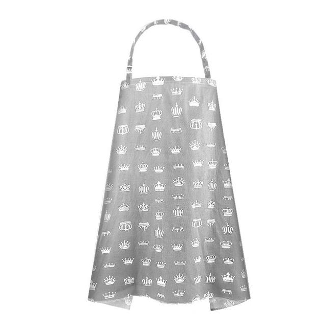 Blooming Blossom - Breathable Nursing Cover - Grey (Exclusive)