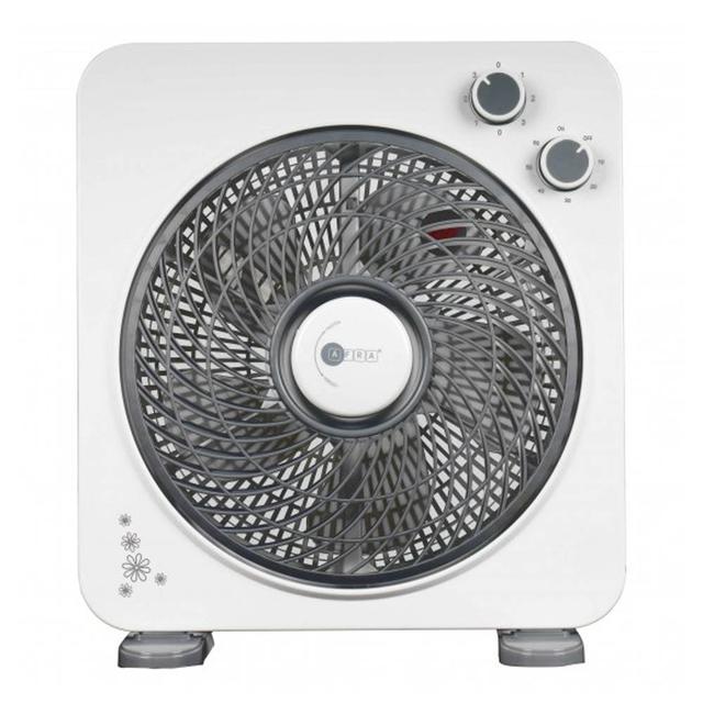 Afra - Japan Electric Box Fan W/5 Blades 3 Speeds Portable 45W