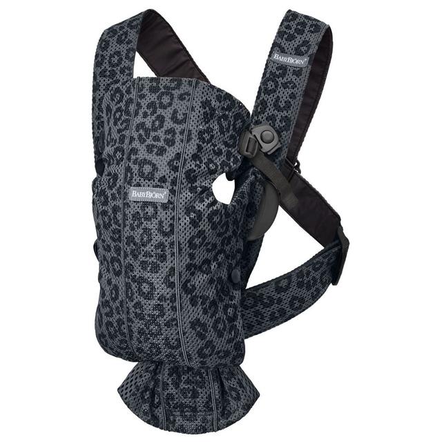 BabyBjorn - Mini Leopard Mini Baby Carrier - Anthracite