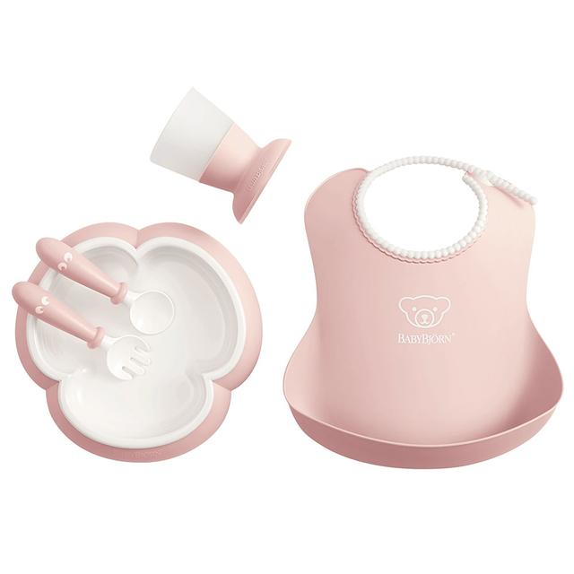 BABYBJORN - Baby Dinner Set - Powder Pink