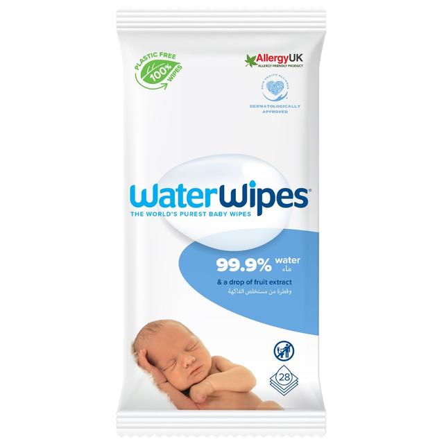 Waterwipes - Original Plastic Free Wet Wipes - 28pcs