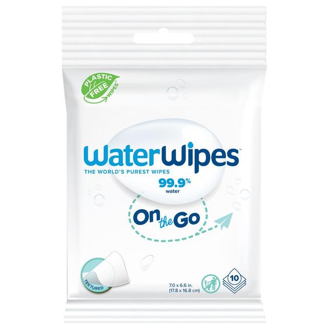 Waterwipes - On The Go Wet Wipes - 10pcs