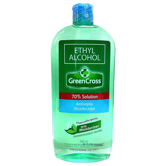 Green Cross - 70% Ethyl Alcohol Disinfectant 500ml