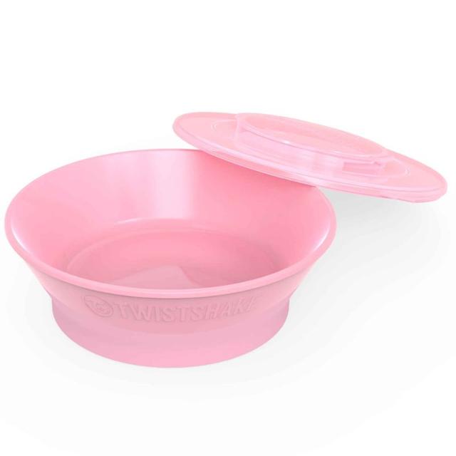 Twistshake - Bowl 6+m - Pastel Pink