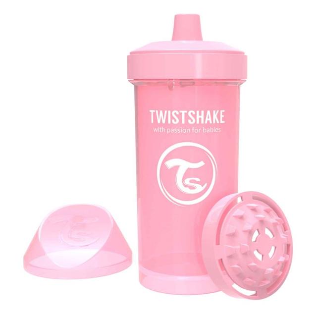 Twistshake - Kid Cup 360ml 12+m - Pastel Pink