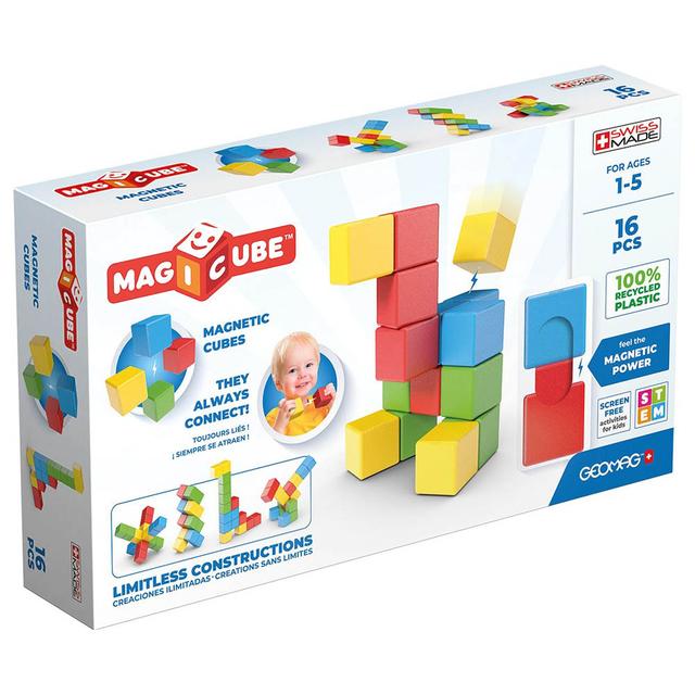 Geomag - Magicube Fullcolor Recycled Try Me 16pcs