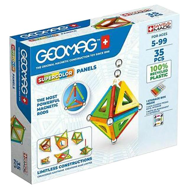 Geomag - Supercolor Panels Magnetic Construction 35pcs