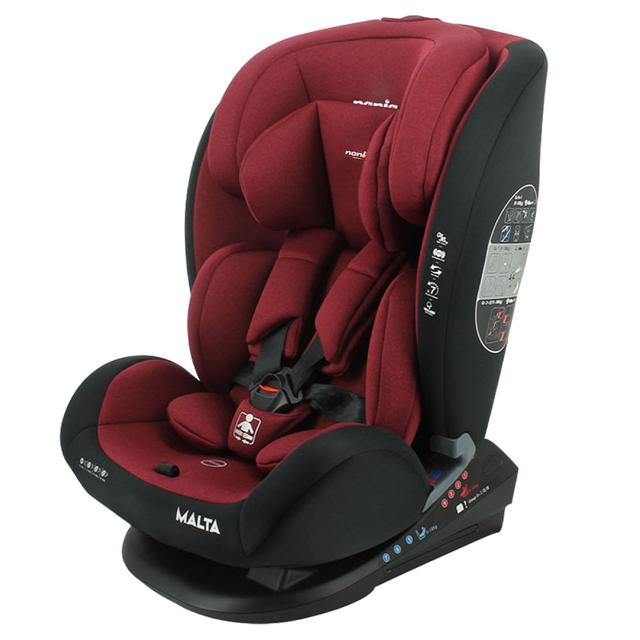 NANIA - Malta Convertible with Base Carseat - Red