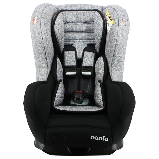 NANIA - Cosmo Reclineable Infant Carseat upto 18kg Silver Tech