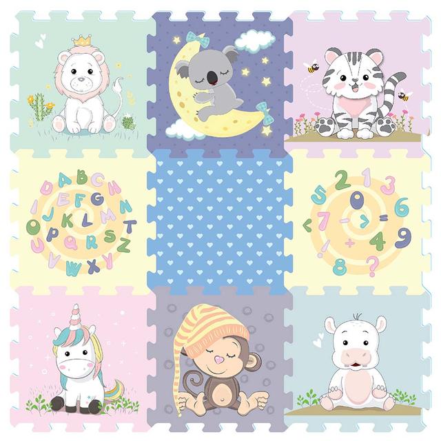 Sunta - Sweetie Animals Puzzle Mat 9pcs