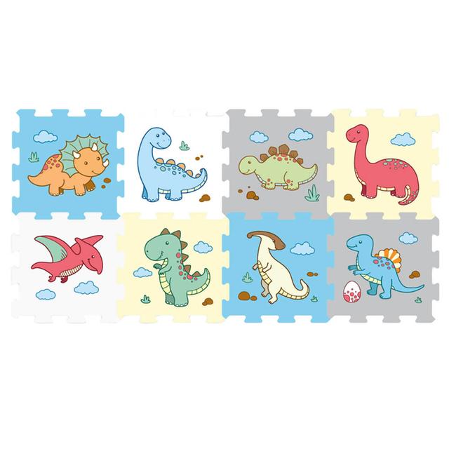 Sunta - Baby Puzzle Foam Mat 8pc-Set - Dinosaur 