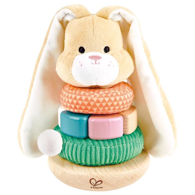 Hape - Wooden Bunny Stacking Ring 