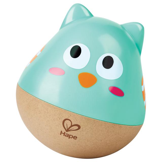 Hape - Owl Musical Wobbler - Blue