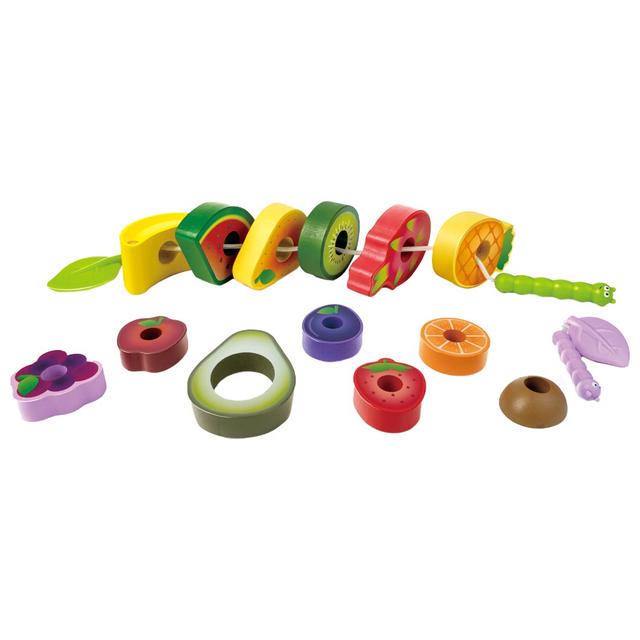 Hape - Caterpillar Fruit Feast Set - 15pcs