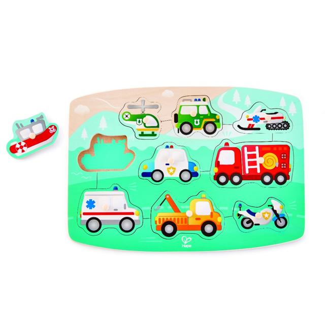 Hape - Emergency Peg Puzzle