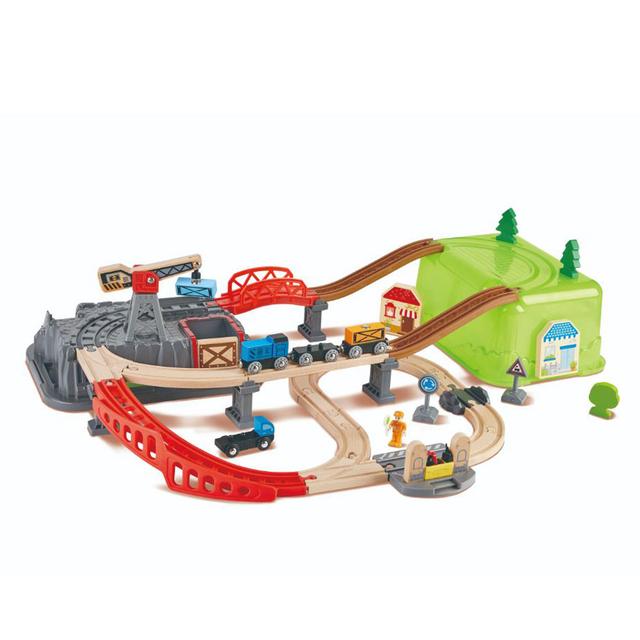 Hape - Railway Bucket-Builder-Set