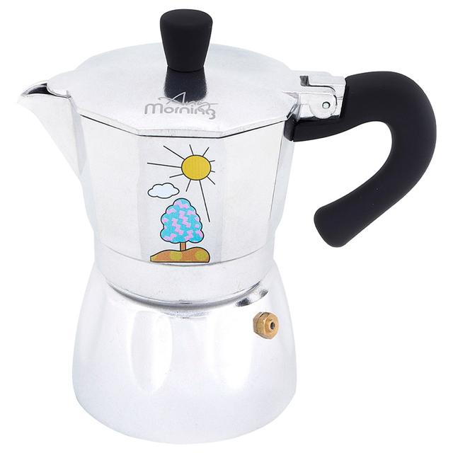 Any Morning - Hes-6 Espresso Maker 240ml - Silver