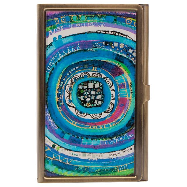 BiggDesign - Evil Eye Metal Cover Card Holder