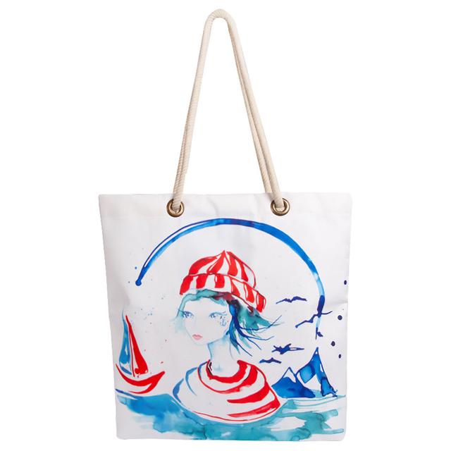 Anemoss - Sailor Girl Beach Bag