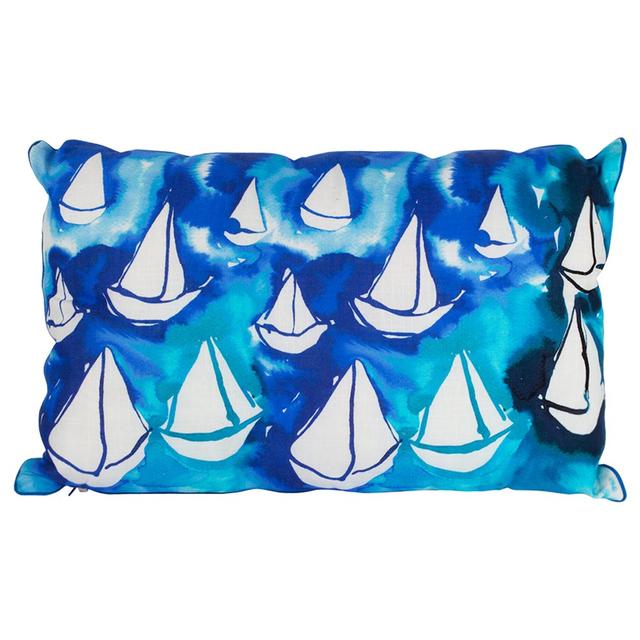 Anemoss - Sail Patterned Rectangular Decorative Pillow