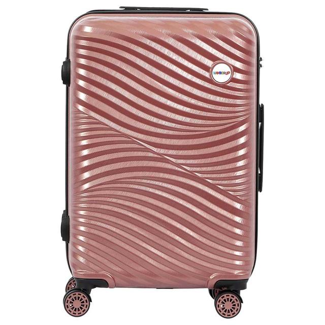 BiggDesign - Moods Up Medium Suitcase w/ Wheels - Rosegold - 24 Inch