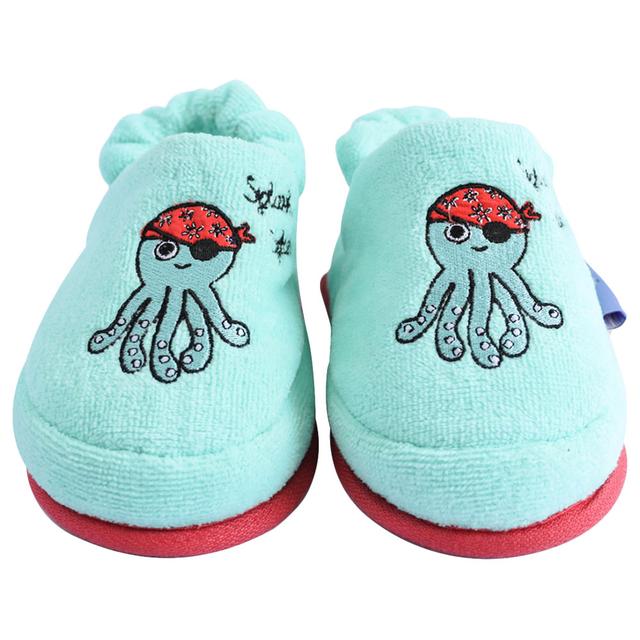 Milk&Moo - Kids House Slippers Sailor Octopus - Blue