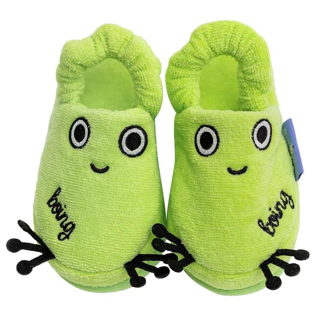 Milk&Moo - Toddler Slippers - Cacha Frog