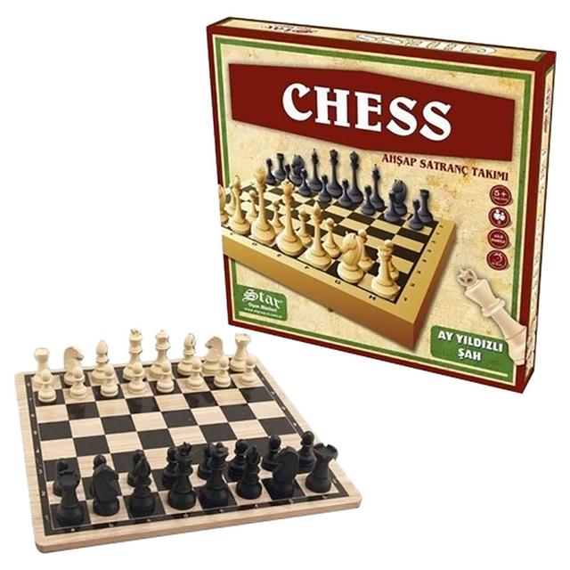 Star Games - Chess Wooden Chess Set