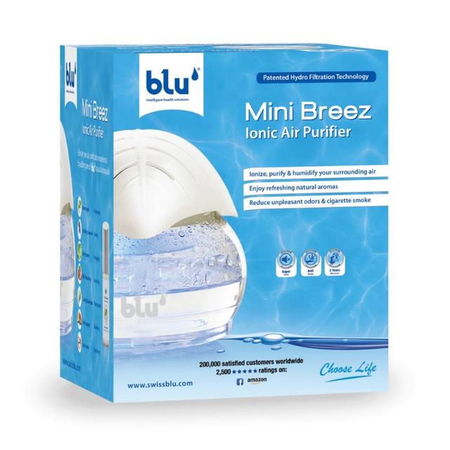 Blu - Mini Breez Ionic Air Purifier - Immune System Booster