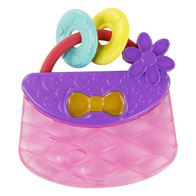 Bright Starts - Carry & Teether Purse Toy - Pink