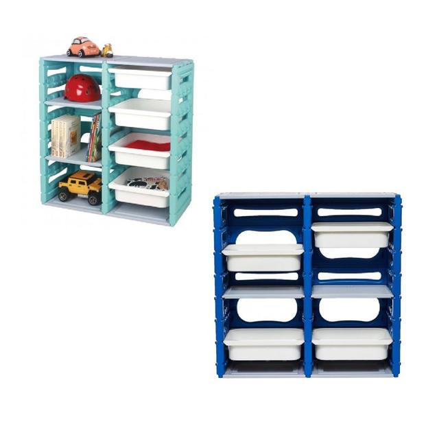 Ching Ching - 2 Cabinet W/ 4 Drawers & 2 Plates - Assorted