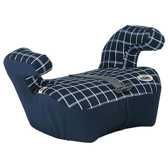 Cam - Padded Booster Seat w/ Armrests & Belt Guide - Navy