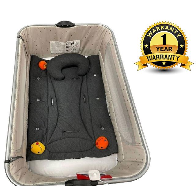 Ubeybi - 6-in-1 Multiuse Travel Mat - Dark Grey