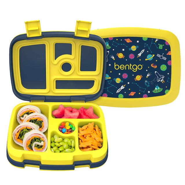 Bentgo - 5 Compartments Kids Prints Lunchbox - Space