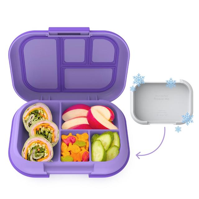 Bentgo - 4 Compartments Kids Chill Lunch Box - Purple