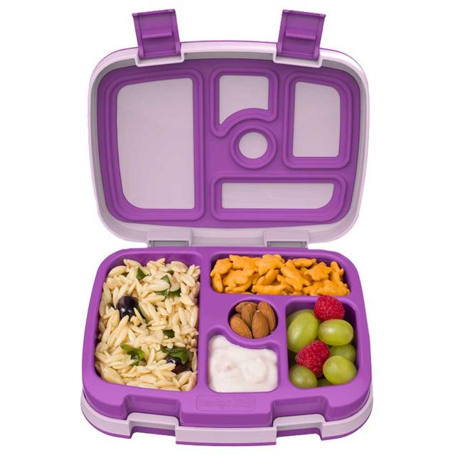 Bentgo - 5 Compartments Kids Colour Lunchbox - Purple