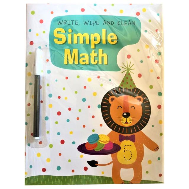 Simple Maths - Wipe & Clean